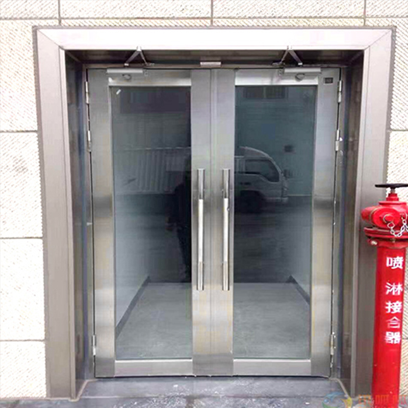 不锈钢玻璃防火门