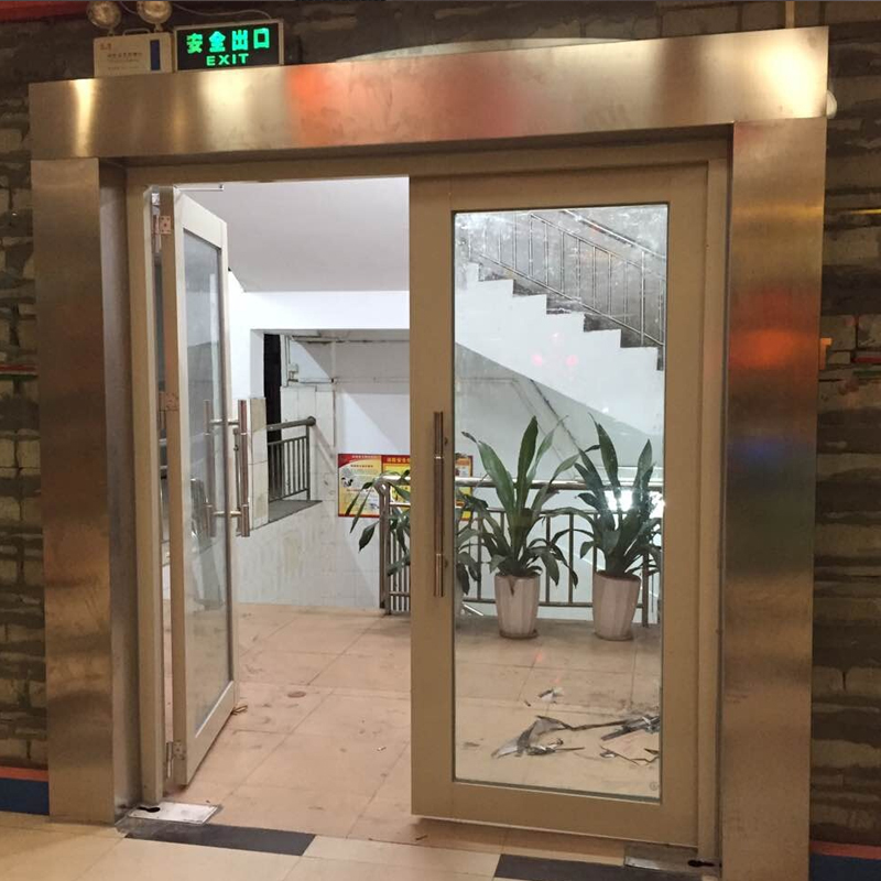 不锈钢玻璃防火门