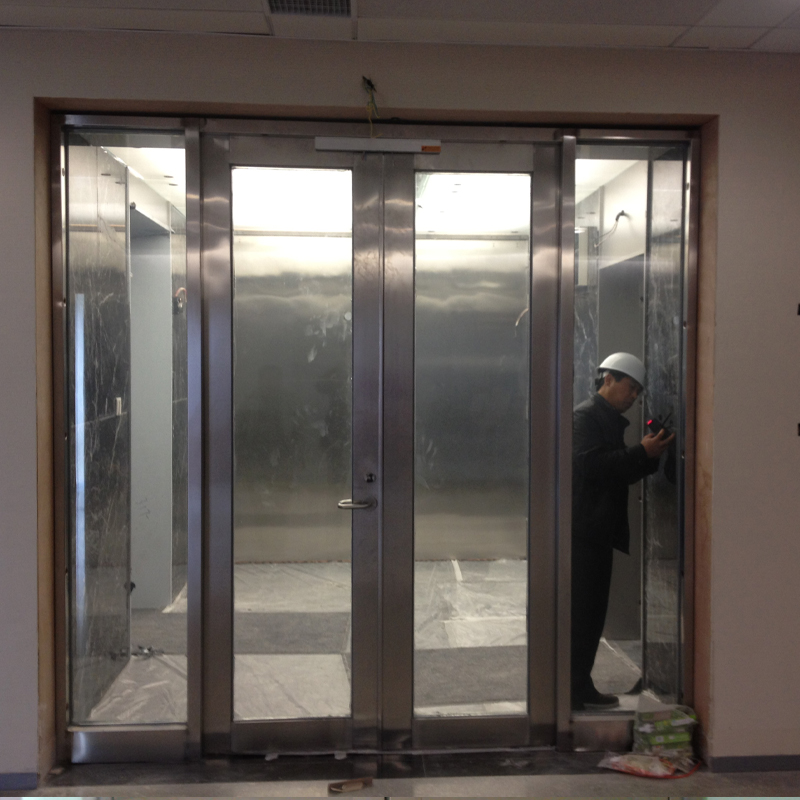 不锈钢玻璃防火门