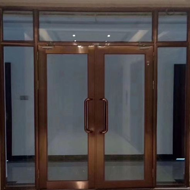 不锈钢玻璃防火门