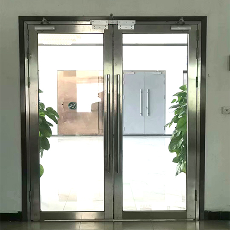 不锈钢玻璃防火门