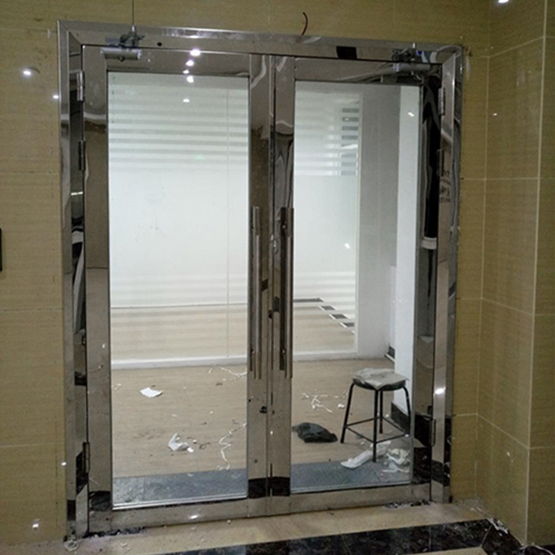 不锈钢玻璃防火门